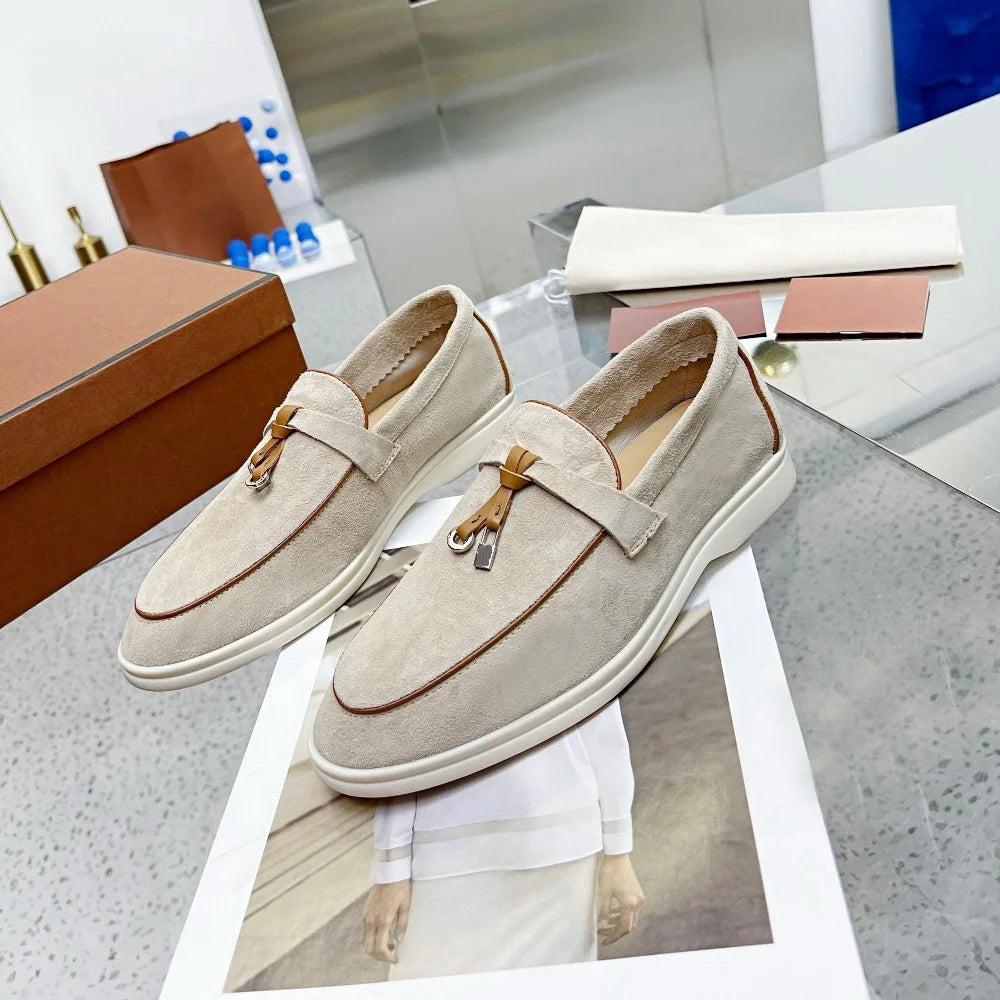 Shoes Other Casual Adult Kid Suede None Stitching Flats Women's Loafers Time-limited