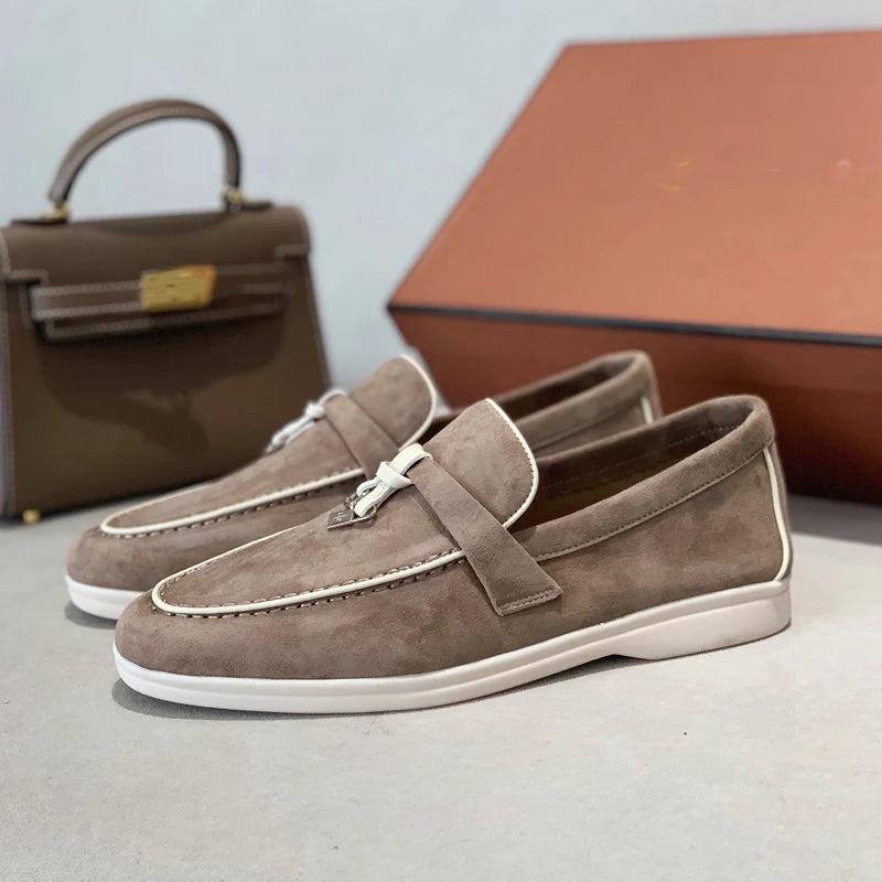 Shoes Other Casual Adult Kid Suede None Stitching Flats Women's Loafers Time-limited