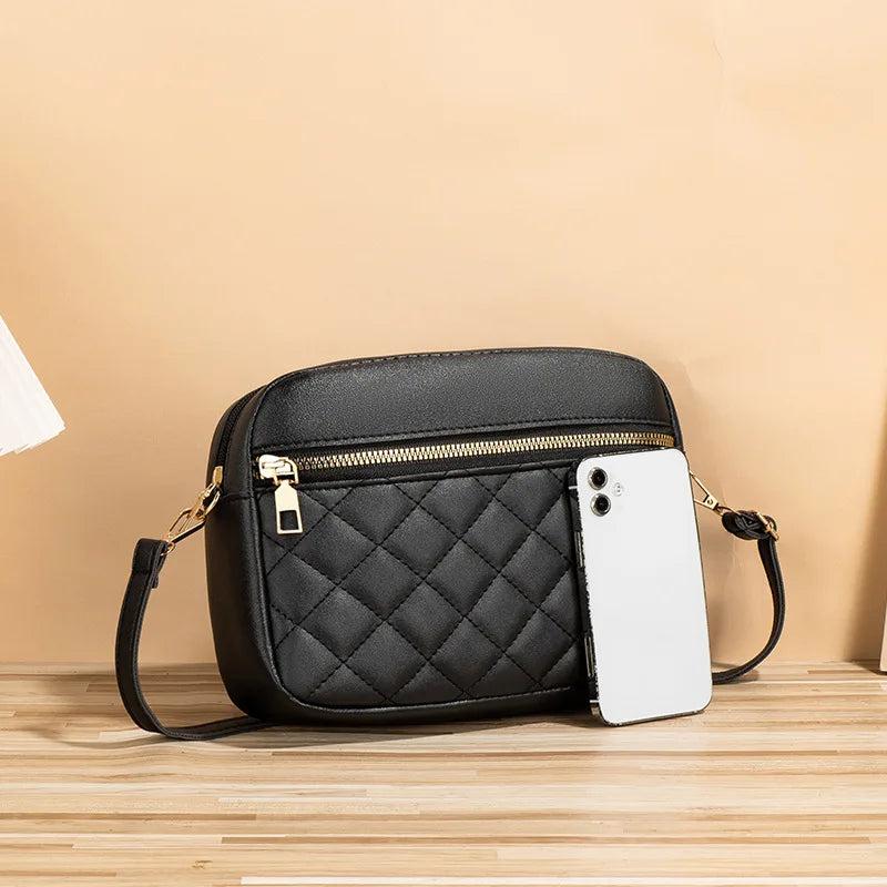 Ladies With High-end And Exquisite Bags New Women's Summer Handbag 2024 Versatile Foreign Trade Crossbody Small Square Bags