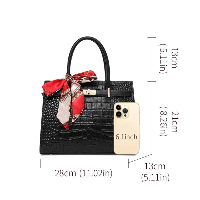 Leather  bag,women's handbag, cowhide cross-body bag, 2024 new style, light and luxurious, mother bag, large capacity