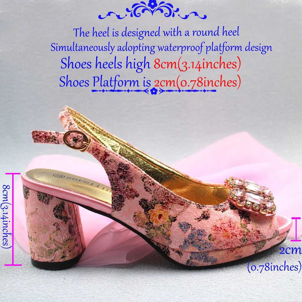 Summer Hot Sale 2024 Italian Design Shoes Matching Bag to Match in Royal Blue Color High Quality for Wedding Party