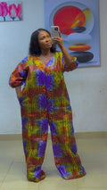 African Kampala Jumpsuit for Women Size 16 To 18