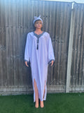 Kaftan Dress Women's Long Sleeve
