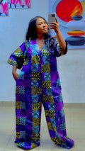 African Kampala Jumpsuit Size 16 To 18