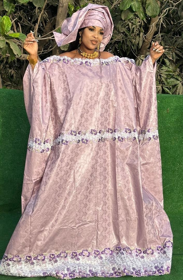 African Women Traditional Riche Dress