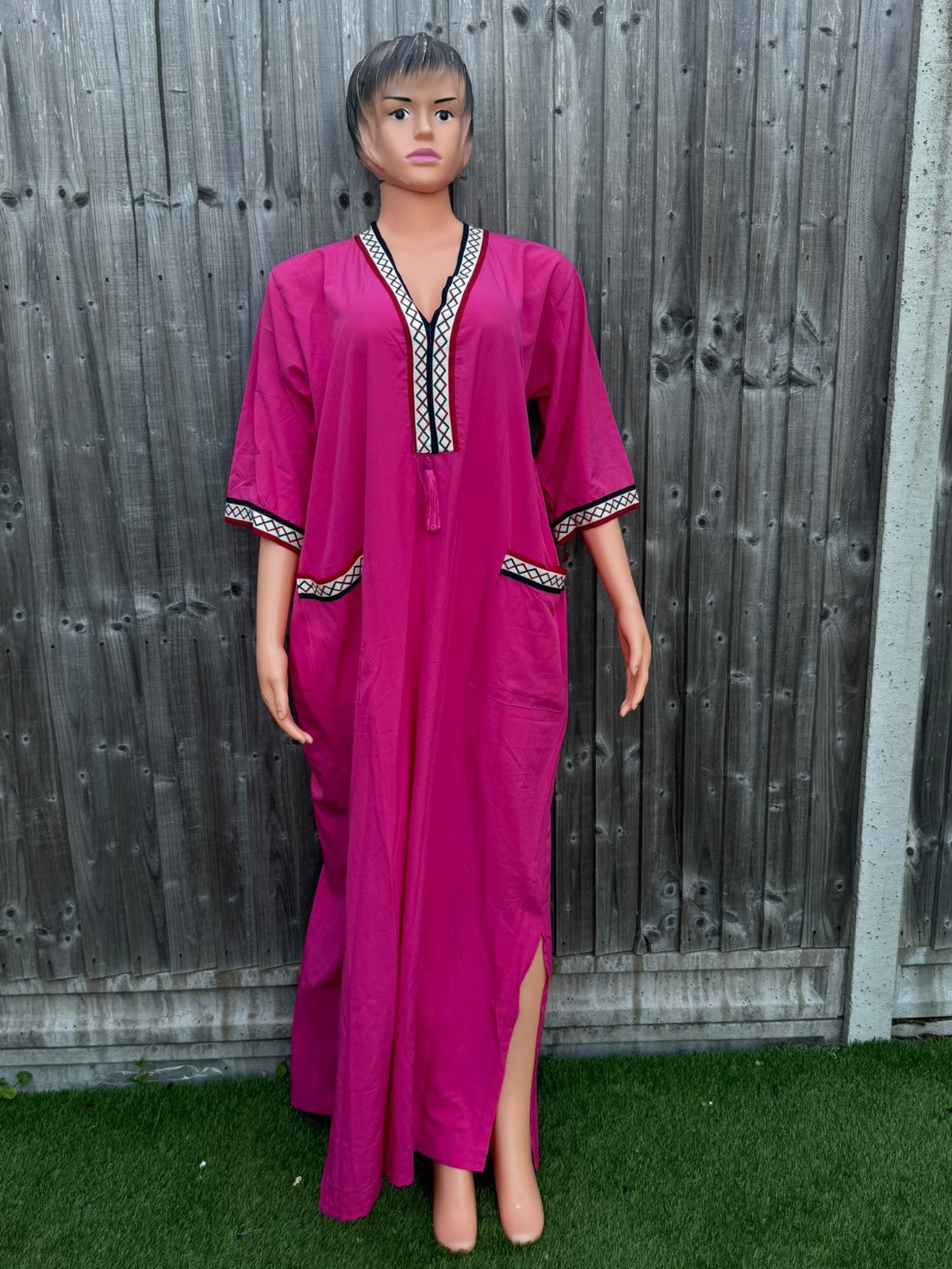 Kaftan Dress Women's Long Sleeve