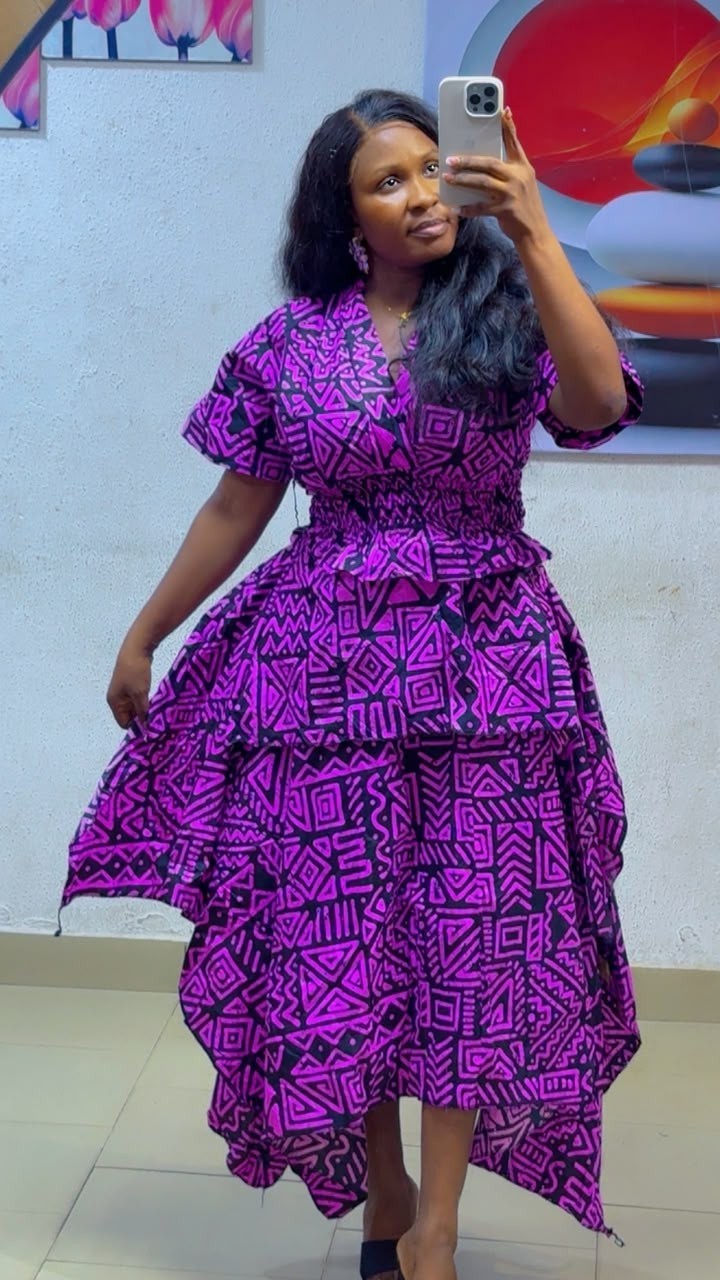 African Ankara Two-piece Set for Women