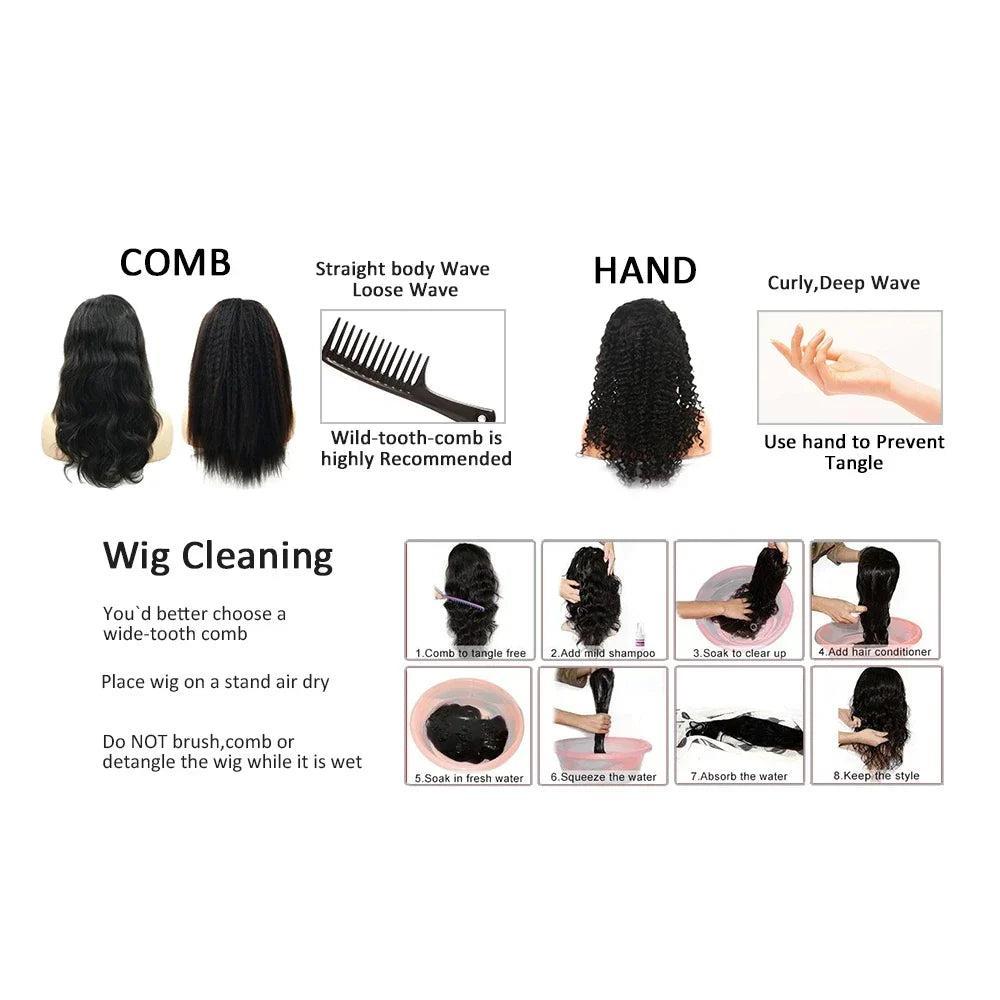 Soft Long 26inch Natural Black 180Density Kinky Curly Lace Front Wig For Women BabyHair Preplucked Heat Resistant Glueless