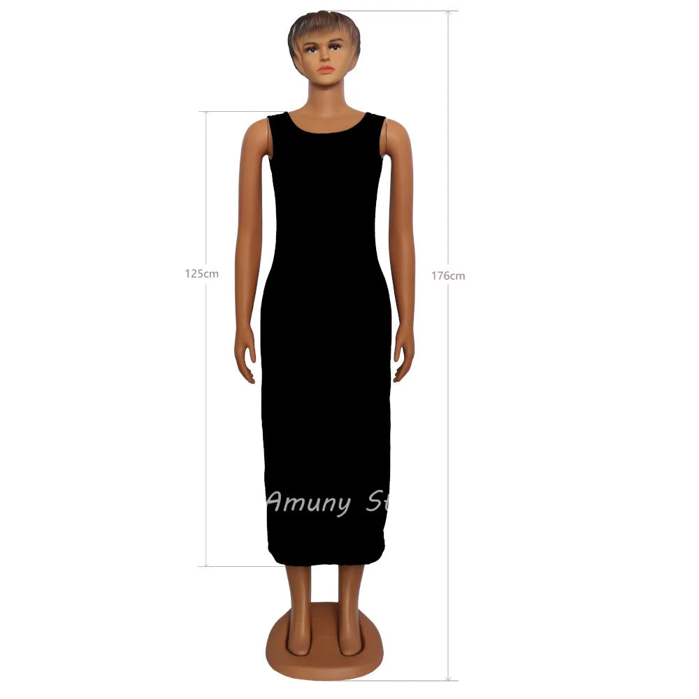 African mothers' large-swing dress quality chiffon fabric luxury artificial stone cannon bead decoration with black elastic vest
