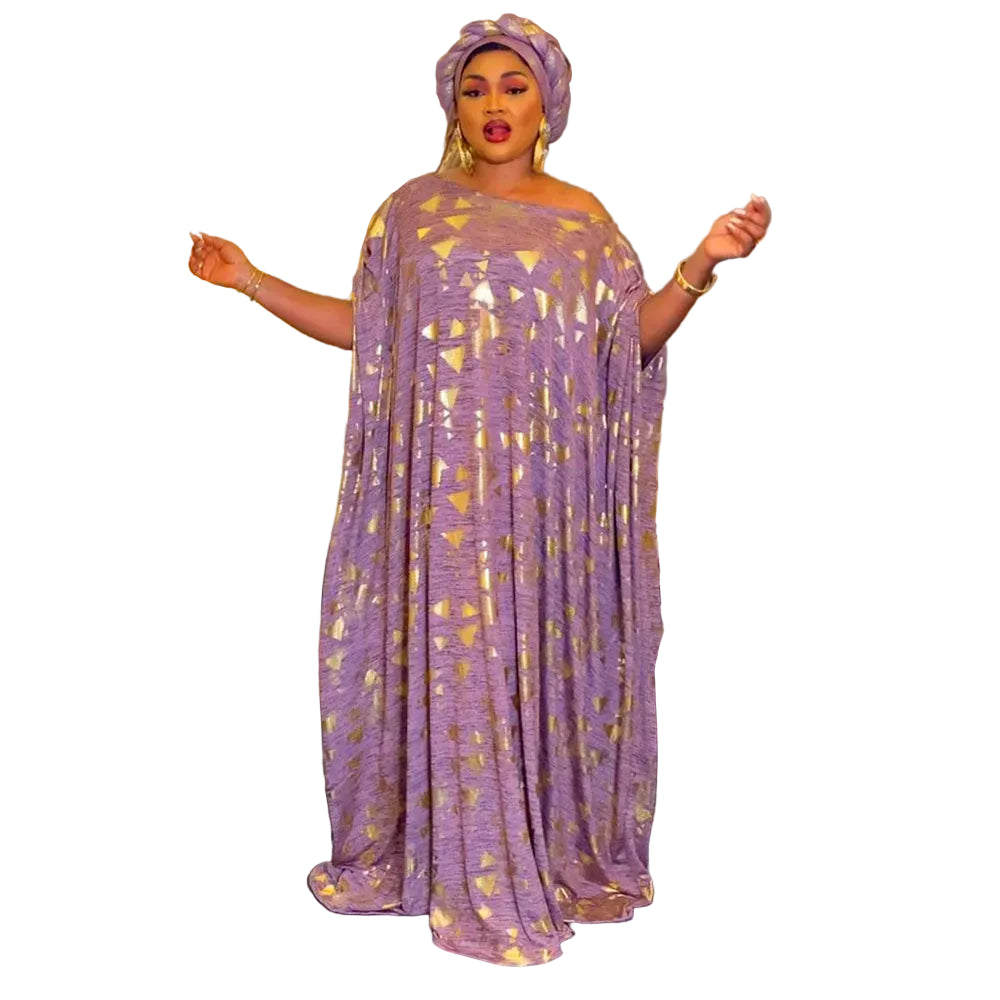 African mother's skirt large decoration dress gilding decorative knitwear fashion comfortable quality luxury