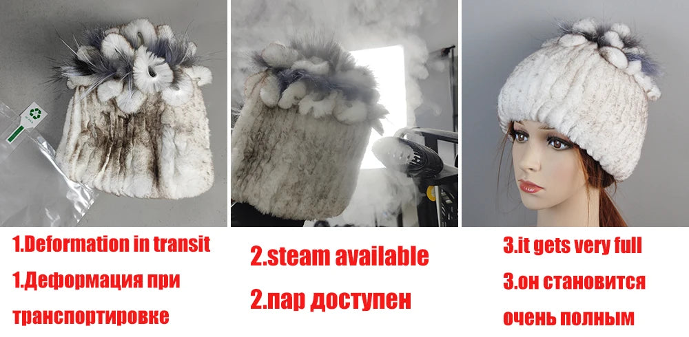 New Luxury Lady 100% Natural Rex Rabbit Fur Coat Women Winter Thick Warm Real Rex Rabbit Fur Jacket With Quality Fox Fur Collar