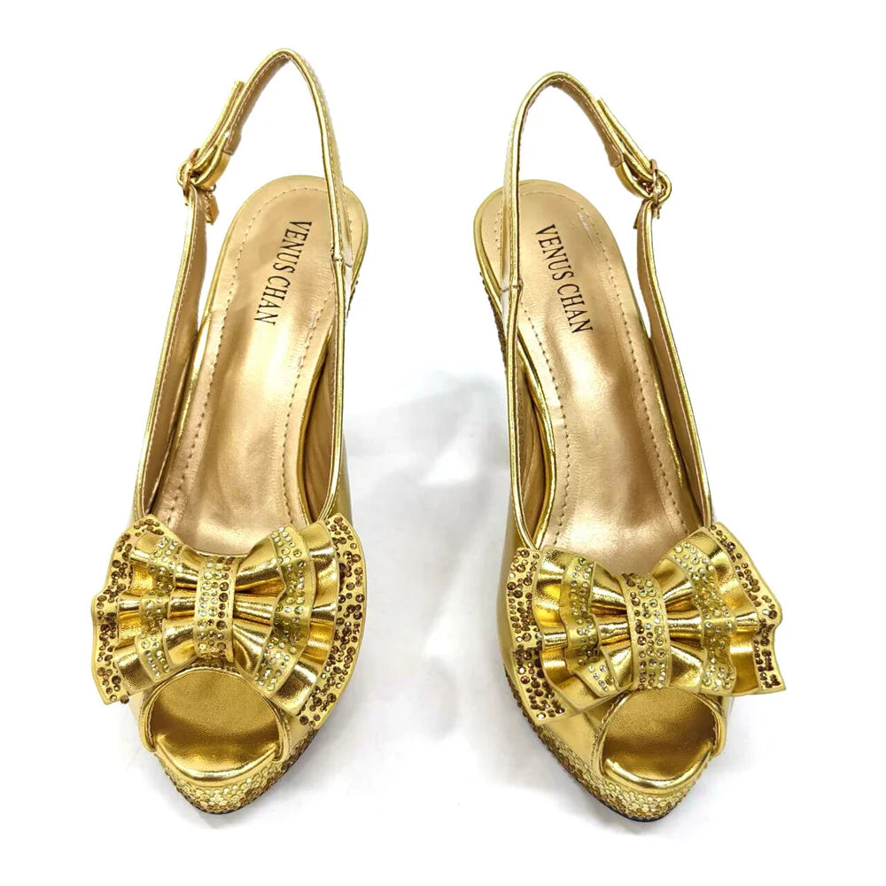 2024 Lastest Italian Design Fashion Style Ladies Shoes With Matching Bag Set 2024 Nigerian Shoes and Bag Set in Wine Color