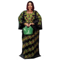 African Attire For Women Abaya Embroidery Plus Size Elegant Party Church Dress