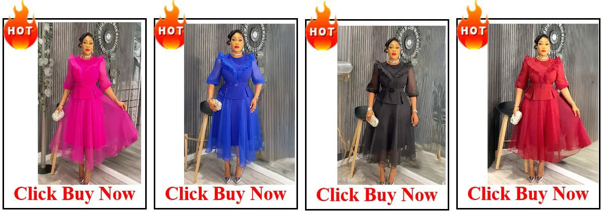 Customized Elegant African Dresses for Women Muslim Embroidery Boubou Robe Dashiki Africa Clothes Ankara Outfit Evening Gown wit