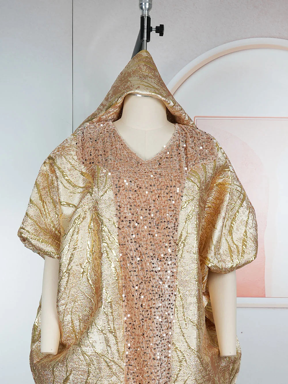 Abayas For Women Dubai Luxury Sequin African Muslim Fashion Evening Party Dresses Kaftan Boubou Robe Djellaba Femme 2025