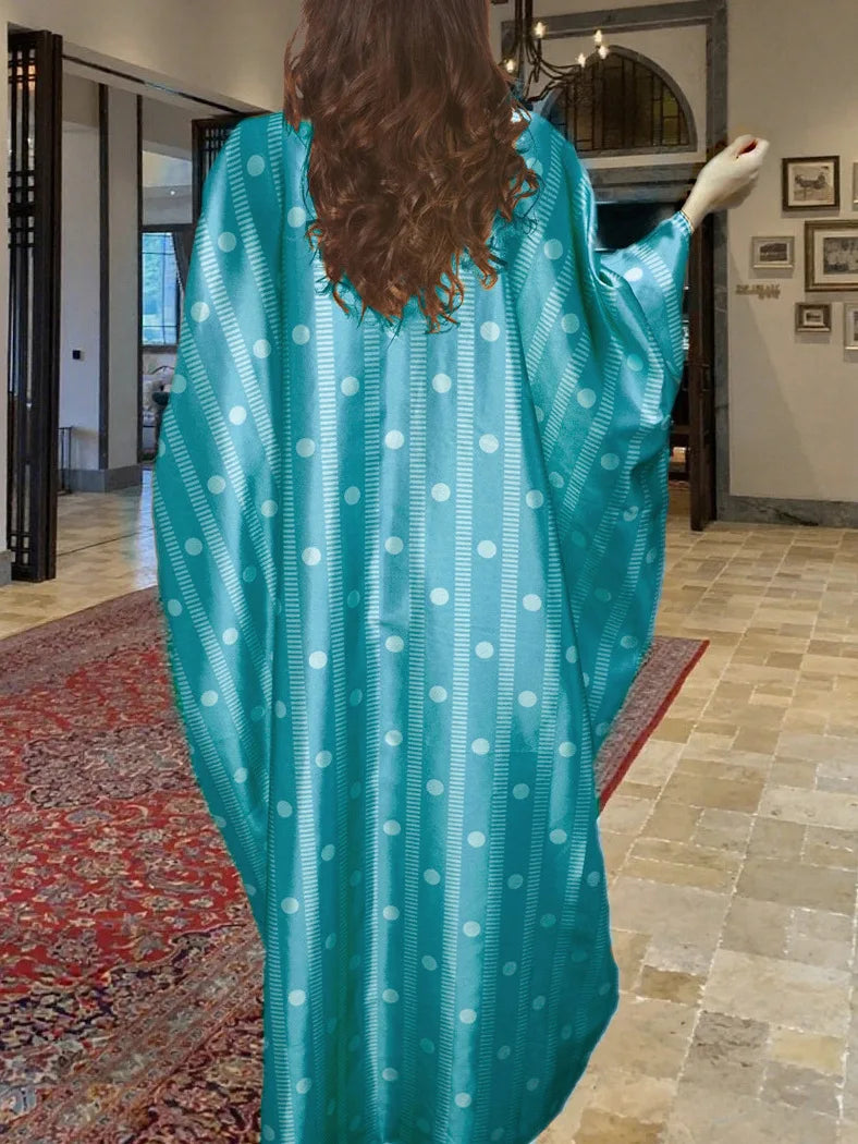 Plus Size Abayas for Women Dubai African Muslim Fashion Caftan Marocain Evening Party Dresses Boubou Djellaba Femme Outfits