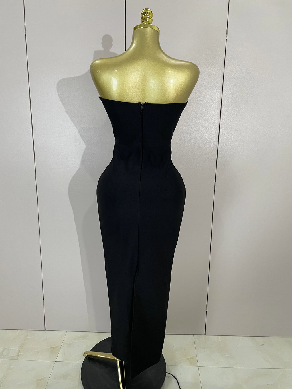 Sexy Off Shoulder Flower Diamonds Long Bodycon Bandage Dress Women Celebrate Evening Birthday Party Dress Wedding Guest Gown