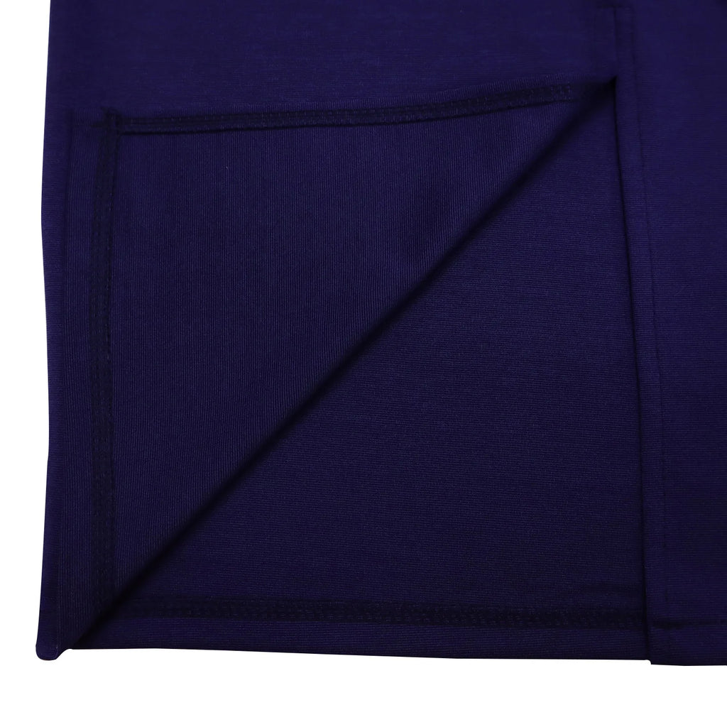 Elegant Fashionable Stretchy Short Sleeve Wrap Body Midi Dress Large Size African Style Commute Dress High Waist Skirt