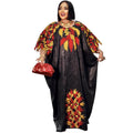 African Attire For Women Abaya Embroidery Plus Size Elegant Party Church Dress