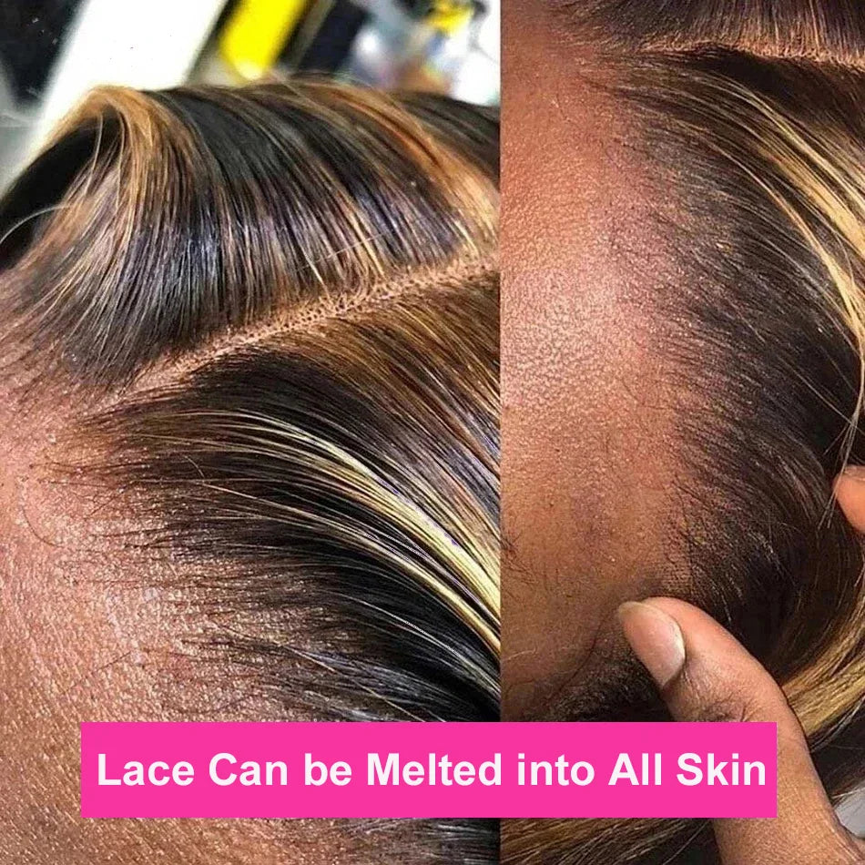 4/27 Body Wave Short Bob Wig Human Hair 13x4 Hd Full Lace Front Wig 12A Grade Virgin Lace Frontal Wigs For Women 230% Density