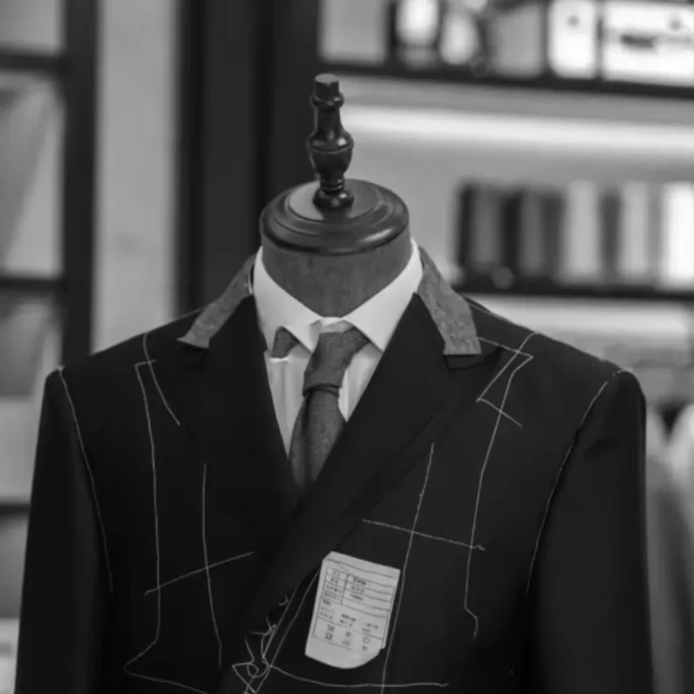 3 Piece Men's Suit Slim Fit Suit for Men Wedding Groom Suit Formal Prom Tuxedo Business Dinner Party Men Suits
