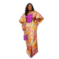 Fresh african dresses for woman Expensive jacquard fabric turkey dresses for woman luxury luxury long dresses