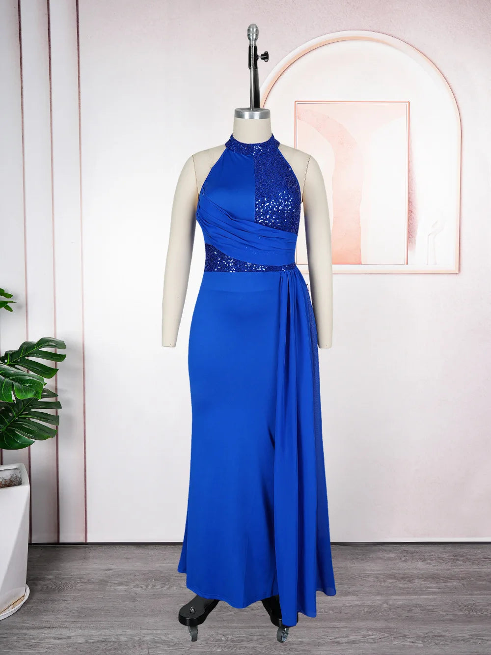 African Party Dresses for Women 2025 Elegant Turkey Muslim Maxi Dress Plus Size Fashion Dashiki Sequin Wedding Evening Gown