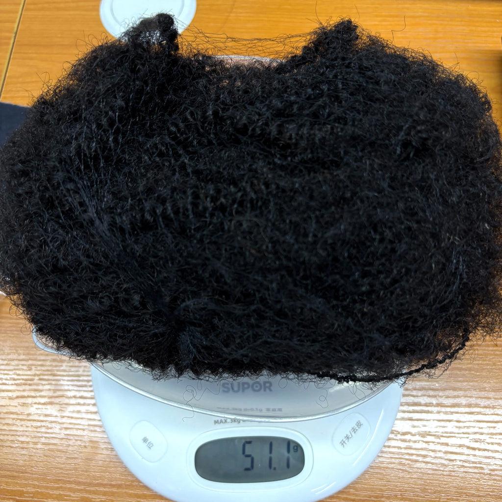 10-18Inch 4C Afro Kinky Bulk Human Hair Extensions No Weft 30 or 50g/Pack Brazilian Remy Bulk for Locs Micro Twist Braiding Hair