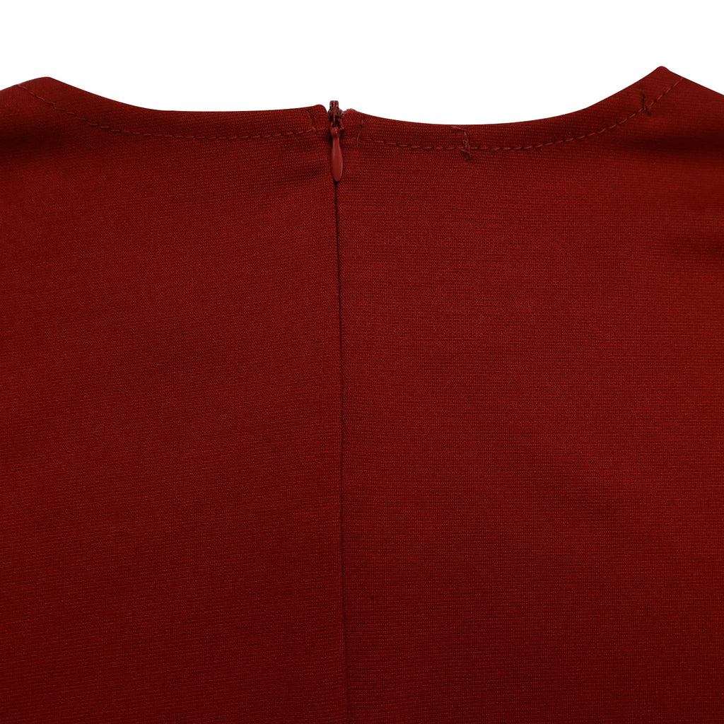 Elegant Fashionable Stretchy Short Sleeve Wrap Body Midi Dress Large Size African Style Commute Dress High Waist Skirt