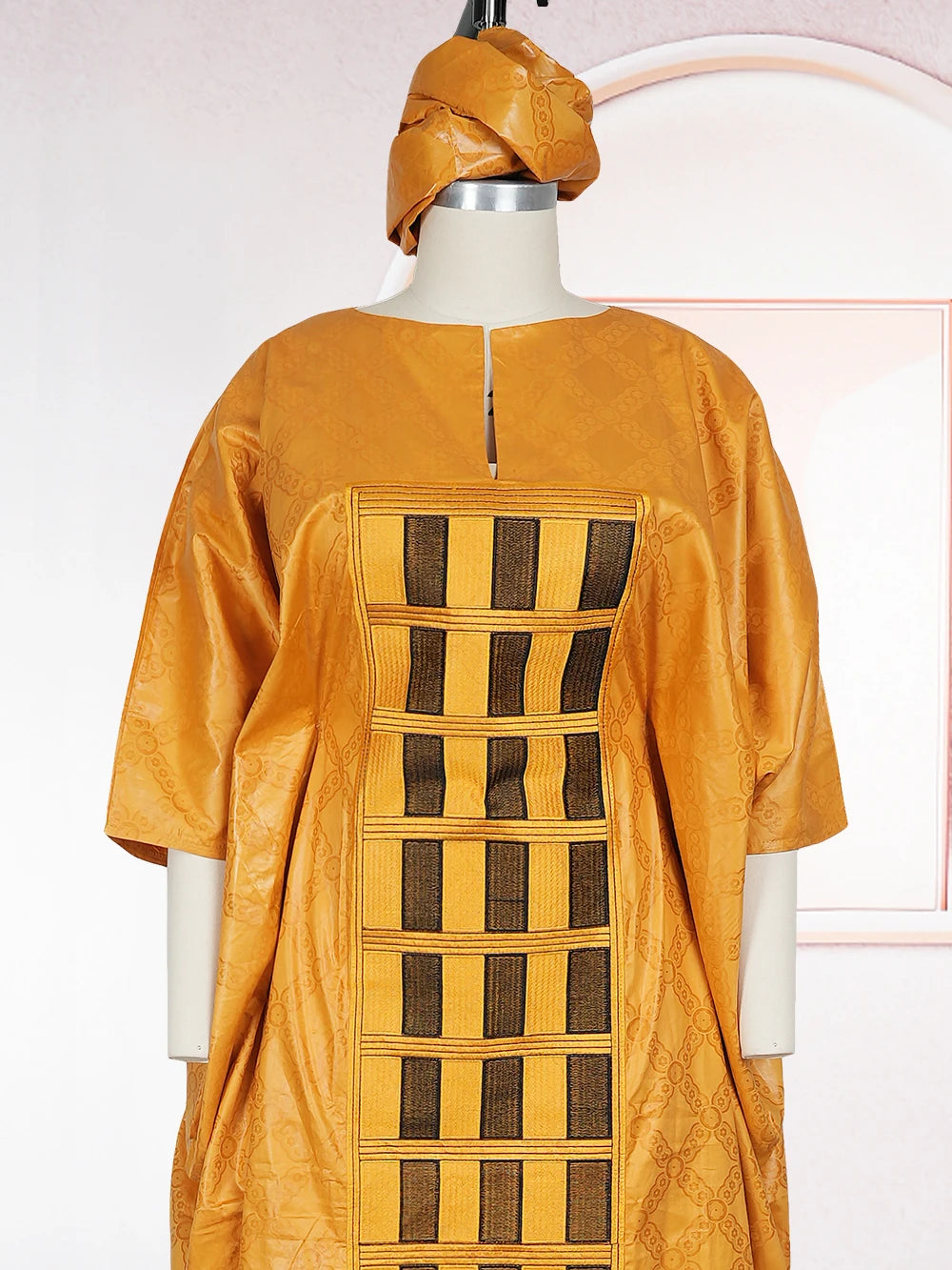 H&D African dresses for woman Plus Size Kaftan Dress Embroidery Bazin Riche Wedding Party Djellaba Muslim Gown Turkey Dress 2026