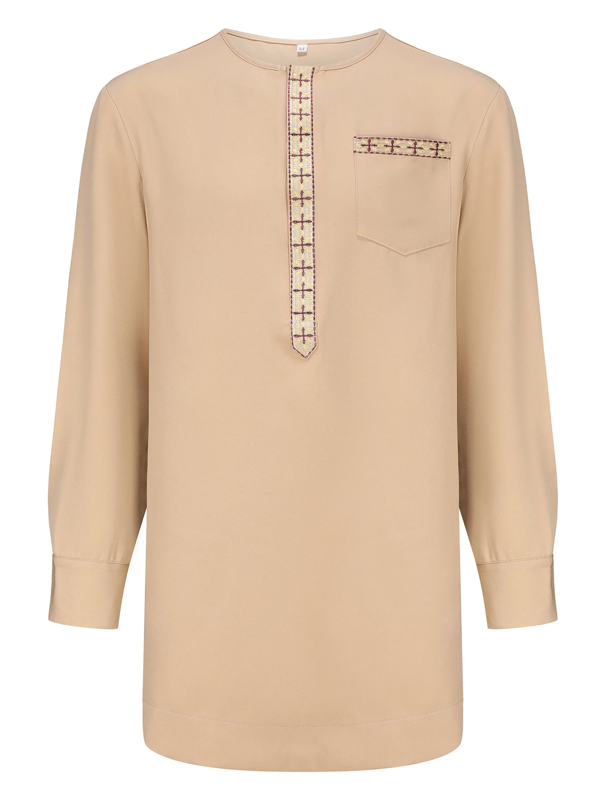 New Kaftan Men's Suit African Ethnic Style Long Sleeve Embroidered Casual Suit Men's Traditional Clothing 2 Piece Suit