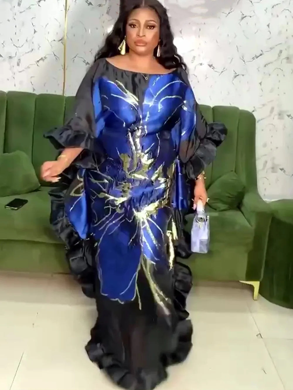 African Dresses for Women Traditional Africa Clothing Dashiki Ankara Outfits Gown Abayas Robe Muslim Kaftan Maxi Long Dress 2025