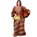 African Attire For Women Abaya Embroidery Plus Size Elegant Party Church Dress