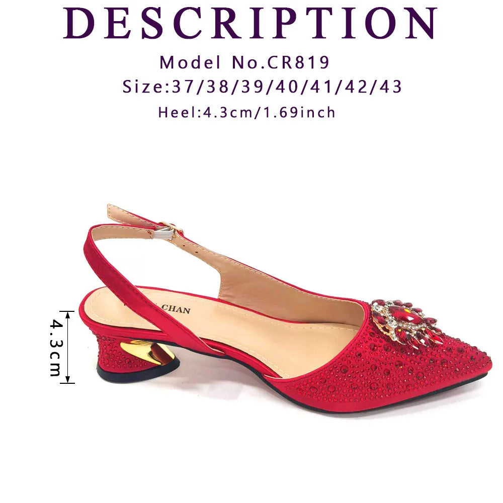 2024 Ladies High Quality Women's Pumps And Bag Italian Fashion Design Silver Mixed Color Bag For Nigeria Wedding Party