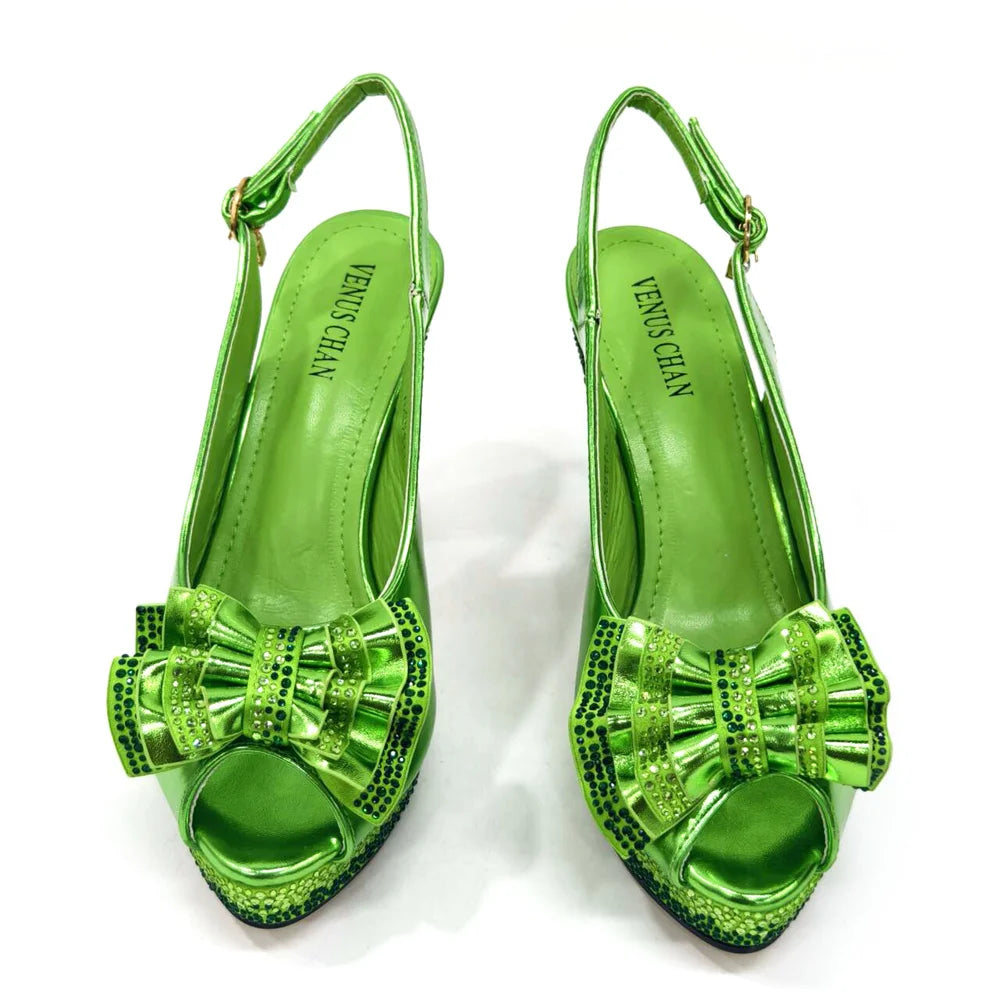 2024 Lastest Italian Design Fashion Style Ladies Shoes With Matching Bag Set 2024 Nigerian Shoes and Bag Set in Wine Color