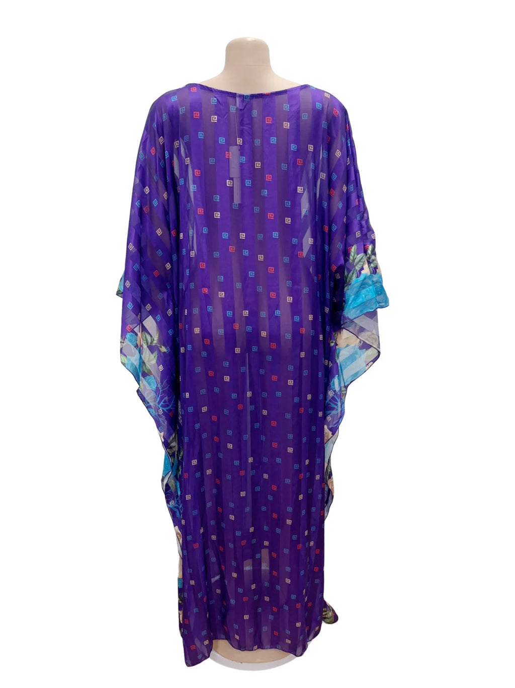 Dashiki African Dresses for Women Spring Summer African 3/4 Sleeve Sequined Printing Long Dress Muslim Abaya African Clothes