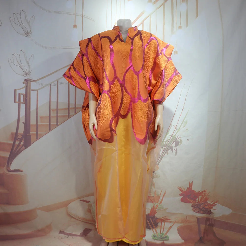 Elegance party dresses Two-piece set turkey woman dresses African woman boubou