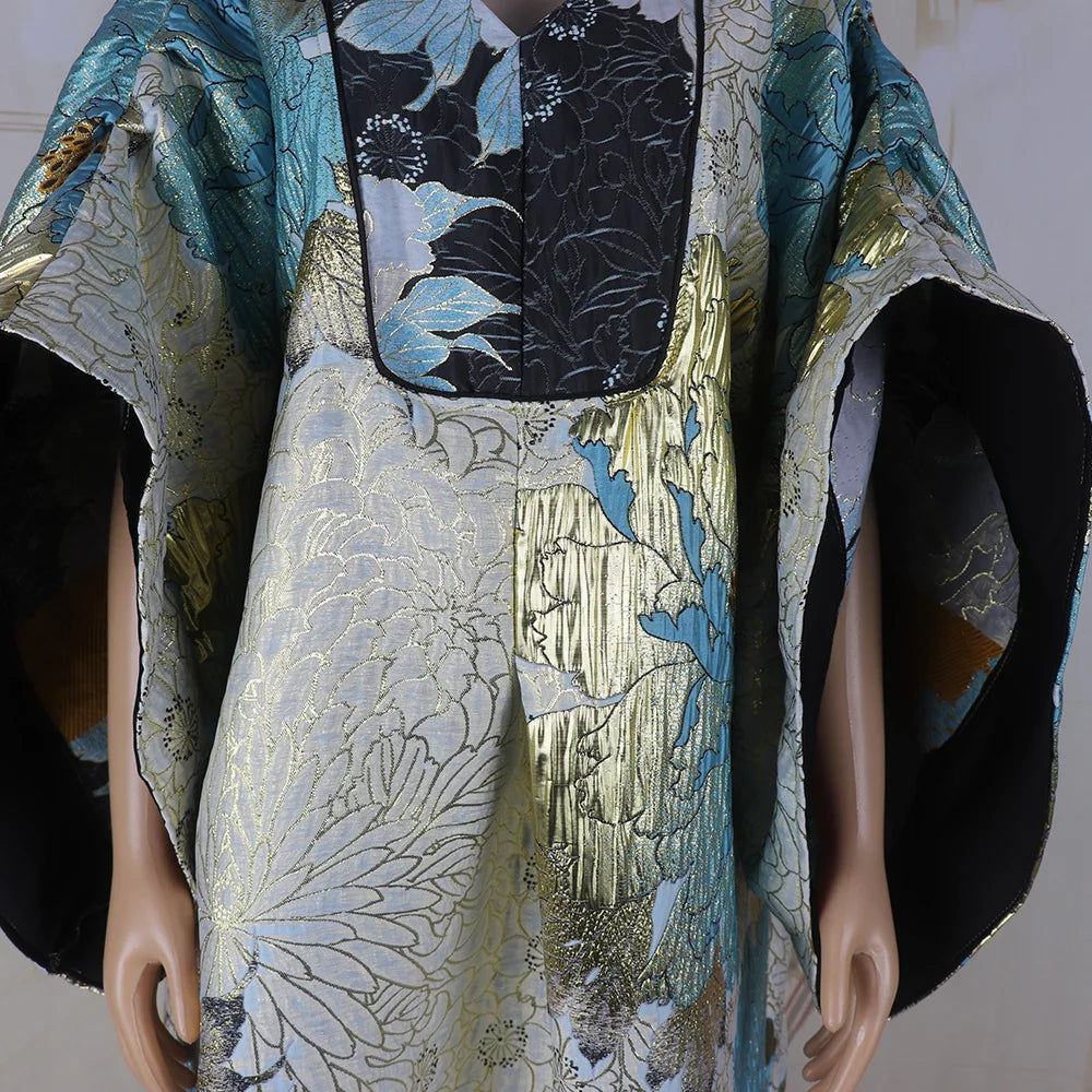 elegant african dresses woman 2025 luxury turkey dresses for african woman luxury african dresses for woman Wear a headscarf