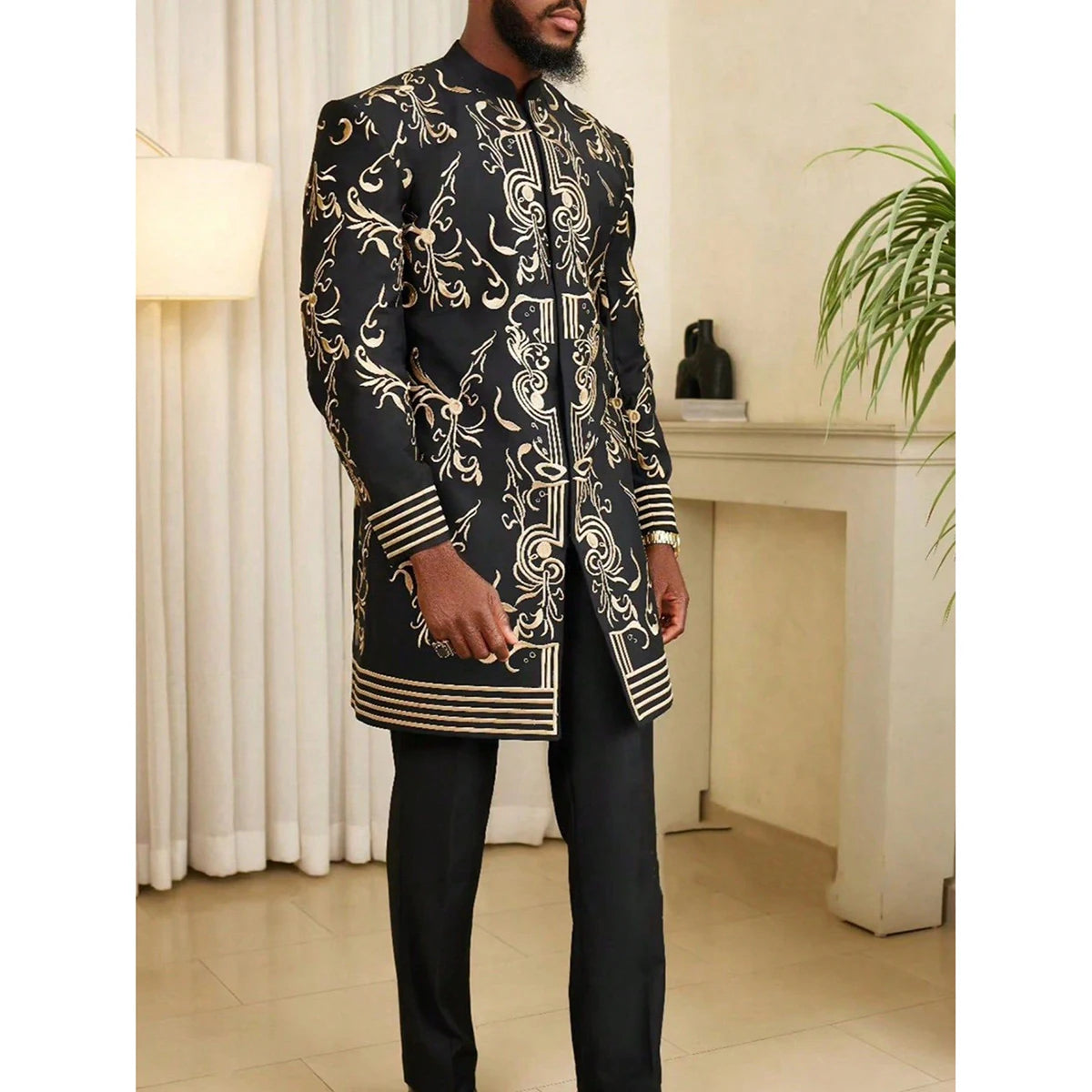 3d printed tracksuit africa clothing fashion african traditional clothes evening party dresses for men kaftan outfits 2025