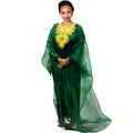 African Dresses For Women Luxury Boubou Material Rich Embroidery Design