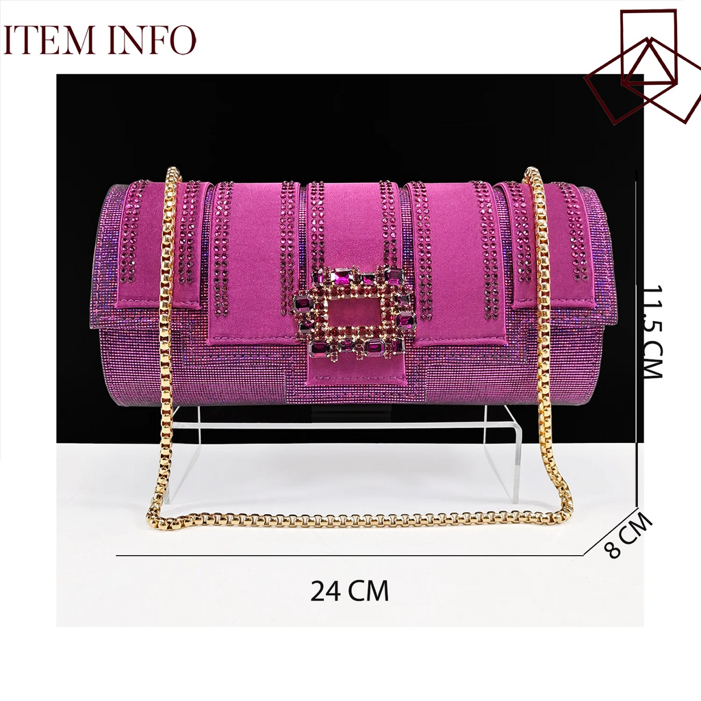 Italian Design Fashion Evening Shoes with Pointed Toe And Matching Clutch Bag Elegant Women's Footwear for Special Occasions