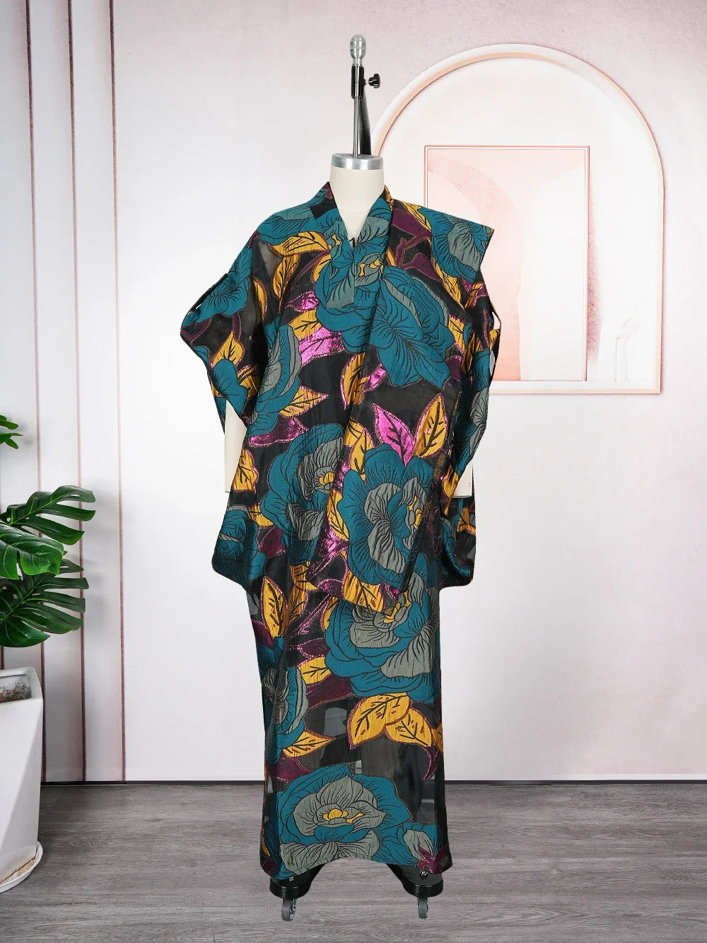 Dubai Luxury African Muslim Fashion Caftan Marocain Evening Party Christmas Dresses Kaftan Abayas Robe Boubou Africain Femme