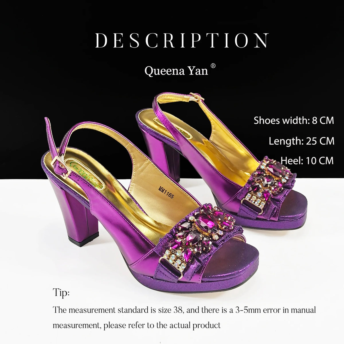 Queena Yan Spot goods 2025 INS Green Color Elegant Women Shoes and Bag Set Decoration Rhinestones Women High Heels Shoes