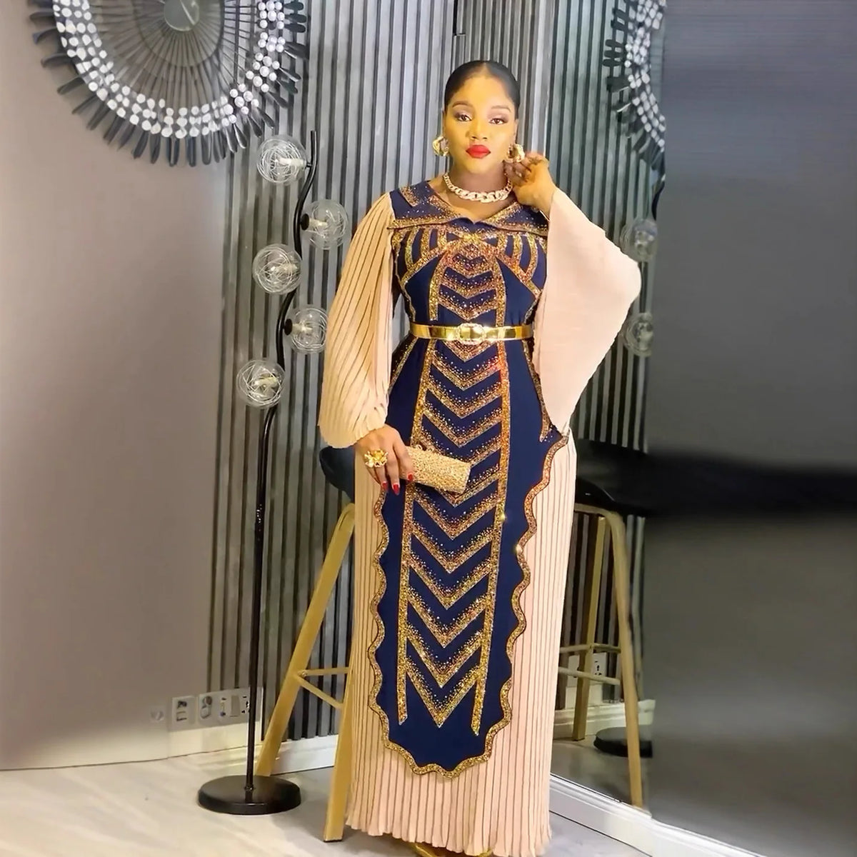 African Dresses for Women Traditional Africa Clothing Dashiki Ankara Outfits Gown Abayas Robe Muslim Kaftan Maxi Long Dress 2026