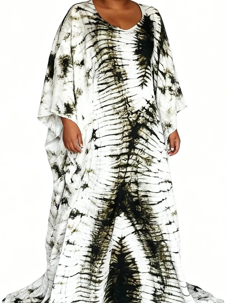 African Print Dresses for Women, Ankara Boubou Kaftan, Elegant Ramadan Long Gown Party Wear