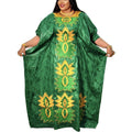 African Attire For Women Abaya Embroidery Plus Size Elegant Party Church Dress