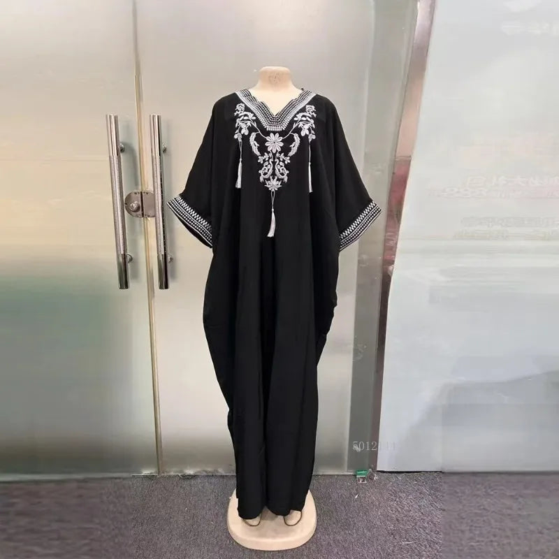 Abayas For Women Dubai Luxury 2025 African Muslim Fashion Dress Caftan Marocain Evening Party Dresses Boubou Robe Djellaba Femme