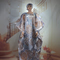Luxury Nigerian African Two-Piece Set Dress for Women with Headscarf Latest Style Wearable Clothing