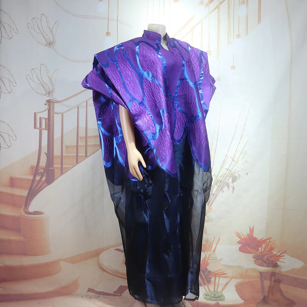 Elegance party dresses Two-piece set turkey woman dresses African woman boubou
