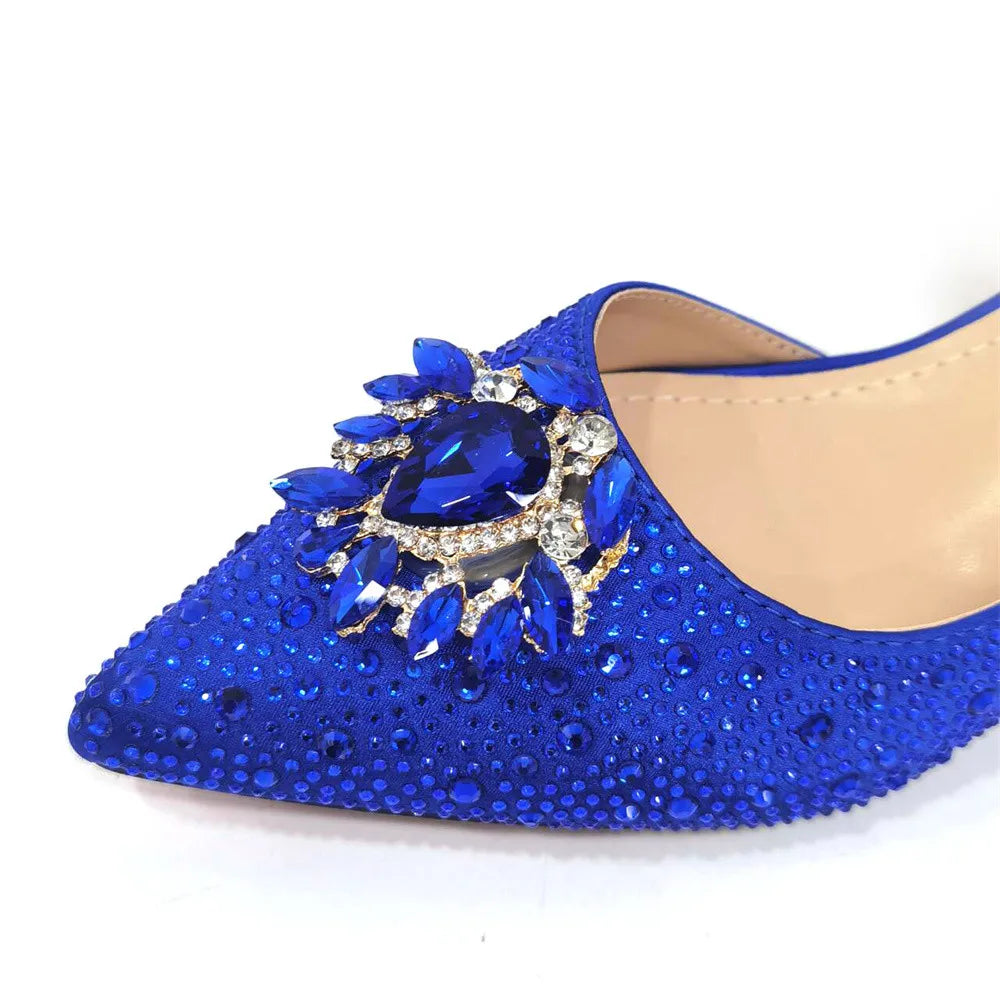 2024 Ladies High Quality Women's Pumps And Bag Italian Fashion Design Silver Mixed Color Bag For Nigeria Wedding Party